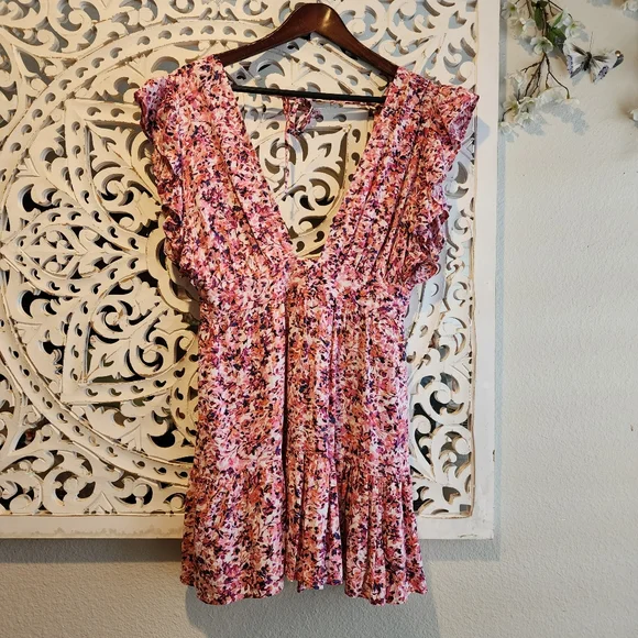 STILLWATER THE JESSE FLORAL DRESS SZ MEDIUM - Picture 10 of 13